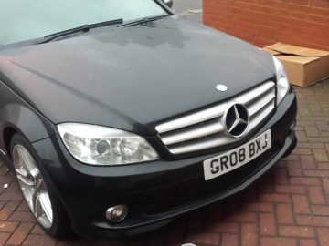 Mercedes C180 Sport Kompressor 4 Door Manual – 73000 service record – 2 owners – MOT – VGC