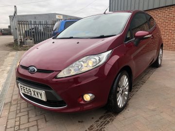 STUNNING FORD FIESTA 1.6 TDCI TITANUIM RED EDITION 57K FSH
