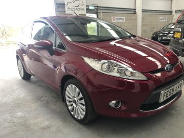 STUNNING FORD FIESTA 1.6 TDCI TITANUIM RED EDITION 57K FSH