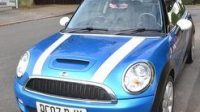 Mini Cooper S (Blue) with panoramic sun roof