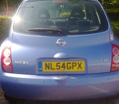 54 PLATE NISSAN MICRA 1400CC SVE