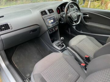 VW POLO MATCH 1.2 TSI PETROL 3DR SILVER