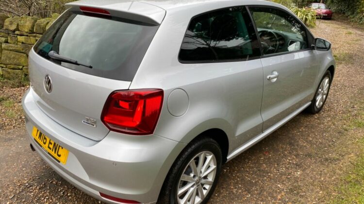 VW POLO MATCH 1.2 TSI PETROL 3DR SILVER