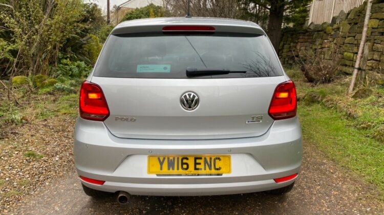 VW POLO MATCH 1.2 TSI PETROL 3DR SILVER