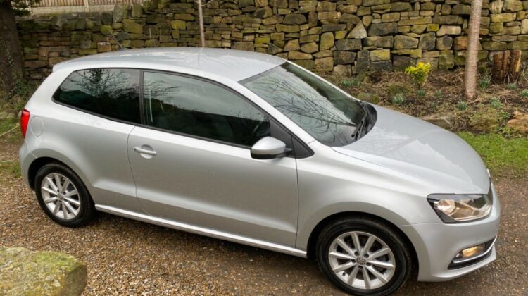 VW POLO MATCH 1.2 TSI PETROL 3DR SILVER