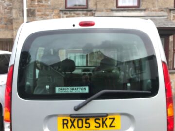 Renault Kangoo MPV – conversion was carried out from new by Gowering