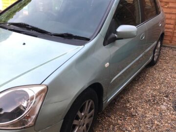 Honda Civic SE, Hatchback, 2004, ULEZ compliant, 1396 (cc), 5 doors AUTOMATIC