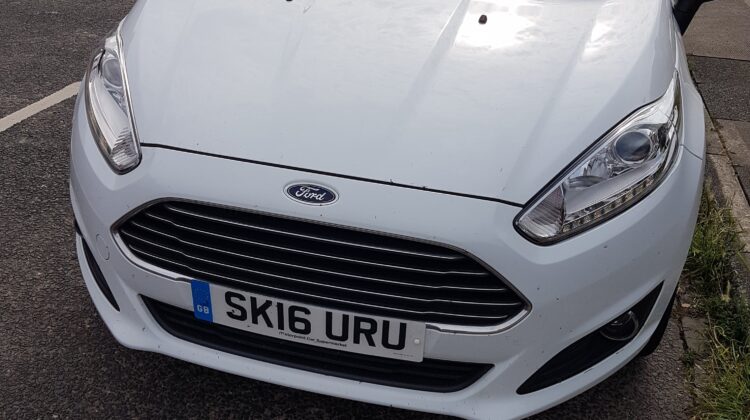 Automatic Ford Fiesta, 2016 (16), 28,300 miles