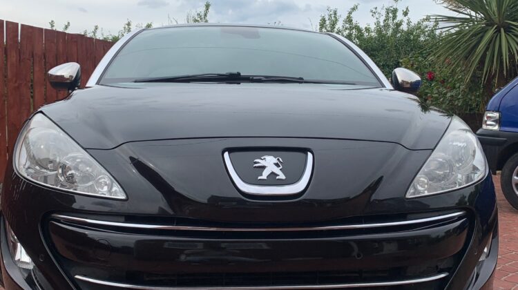 2011 Peugeot RCZ GT THP 200 bhp – in Black with full leather GT Spec – FSH, Timing Done