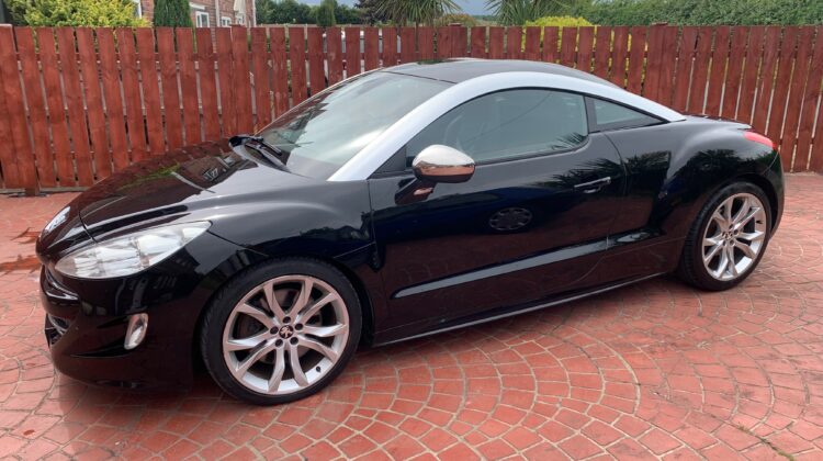 2011 Peugeot RCZ GT THP 200 bhp – in Black with full leather GT Spec – FSH, Timing Done