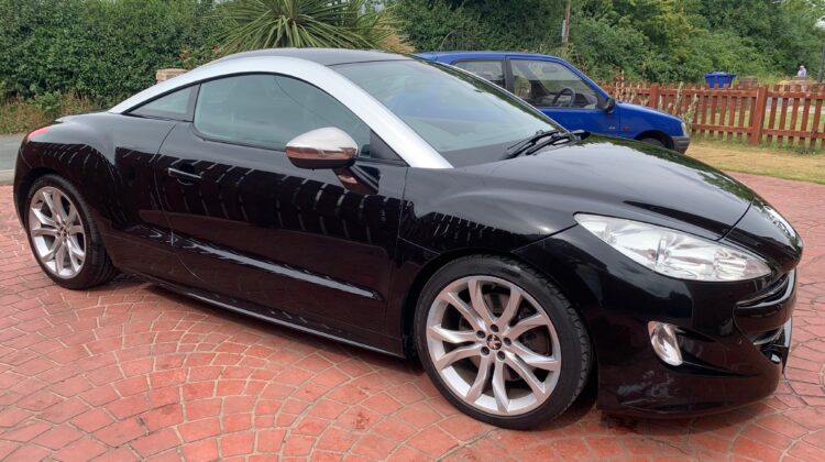 2011 Peugeot RCZ GT THP 200 bhp – in Black with full leather GT Spec – FSH, Timing Done