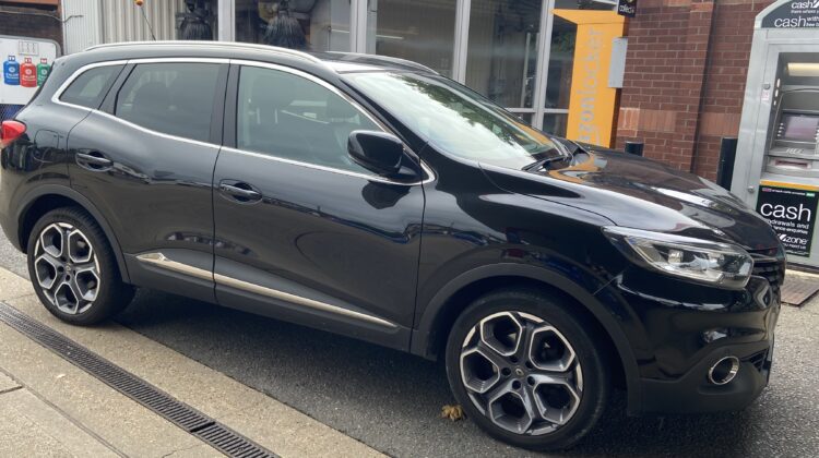 black 67 plate Renault Kadjar Dynamique S Nav