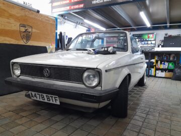 Volkswagen Golf cabriolet convertible