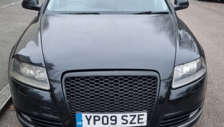 AUDI A6 2009 BLACK 180MPH TOP SPEED FULL SERVICE 2 KEYS GOOD CONDITION