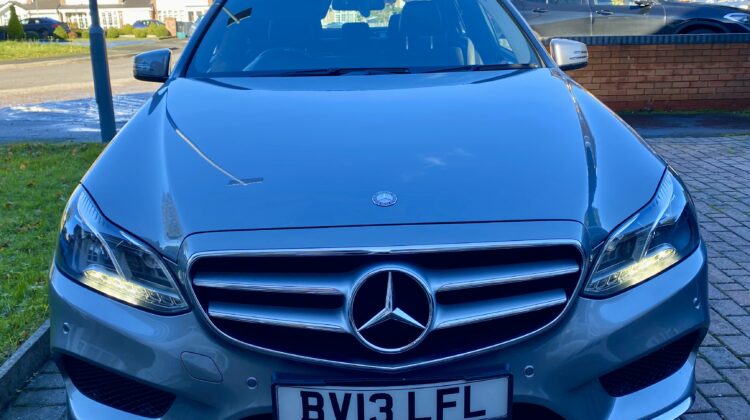 Mercedes E220 (2013) CDI AMG Sport (with over £4k options added)