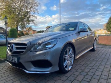 Mercedes E220 (2013) CDI AMG Sport (with over £4k options added)