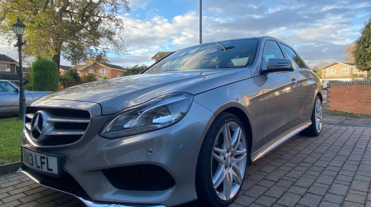 Mercedes E220 (2013) CDI AMG Sport (with over £4k options added)