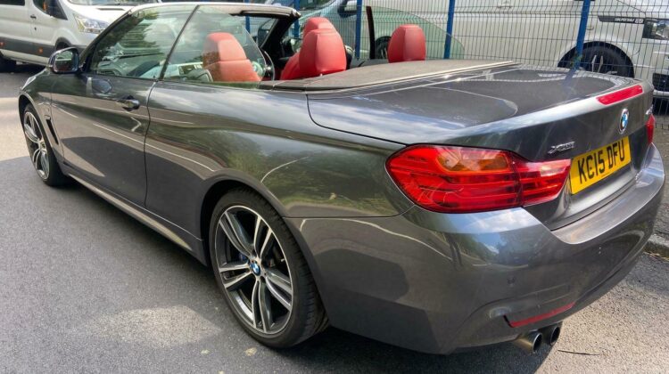 2015 BMW 435d Xdrive Convertible Auto 8 Spd paddle shift- 308BHP
