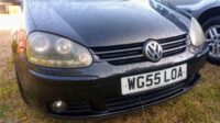 VW GOLF GT TDi 2005 Black manual transmission