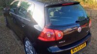 VW GOLF GT TDi 2005 Black manual transmission