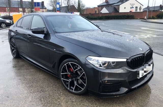 BMW 520d M Sport semi auto 44000 miles FSH Full Bodykit 19 inch alloys