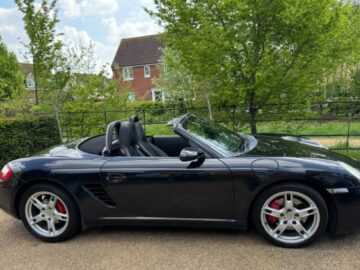 Porsche Boxster S 3.4 6 Speed Manual Black – Fantastic Drive