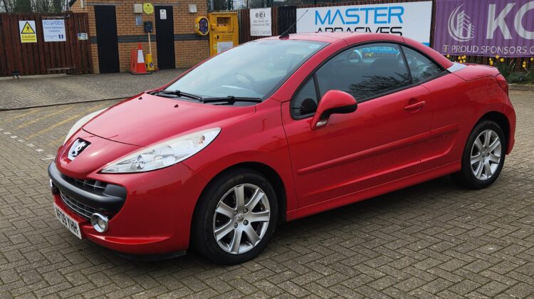 2009 Peugeot 207CC 1.6 Sport 16v | 84k Miles | Hard-Top Roof Works Perfectly!
