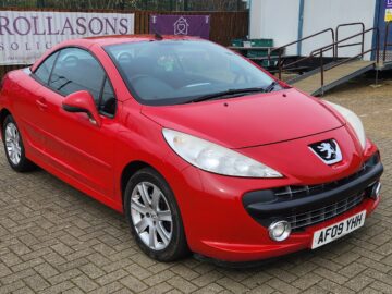2009 Peugeot 207CC 1.6 Sport 16v | 84k Miles | Hard-Top Roof Works Perfectly!