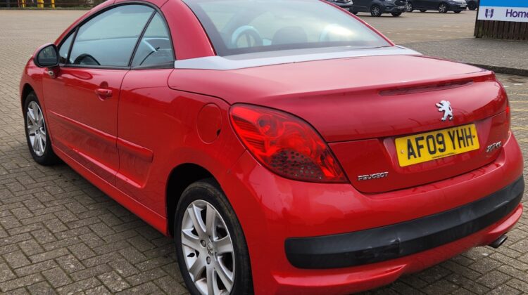 2009 Peugeot 207CC 1.6 Sport 16v | 84k Miles | Hard-Top Roof Works Perfectly!