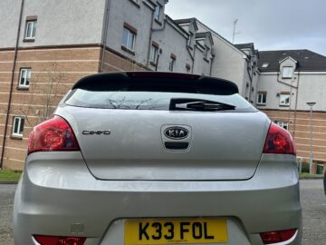 2012 Silver Kia ProCeed 1.4 Petrol (91,993 miles) + private plat number