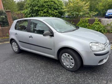 VOLKSWAGEN GOLF S 139k mileage Silver 2008 Manual gearbox has MOT for sale
