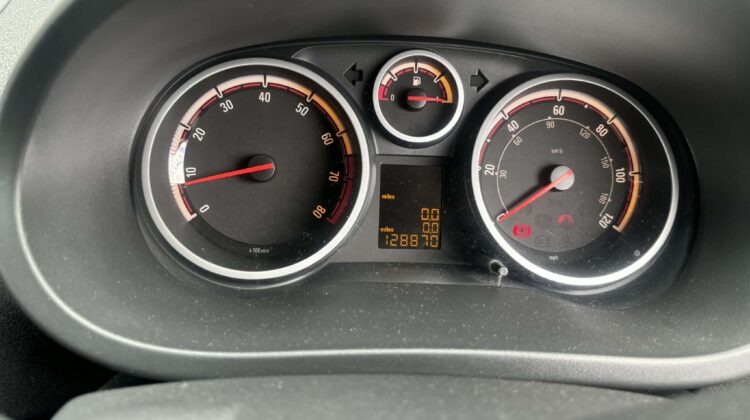 Vauxhall Corsa 1.2 2012 plate car