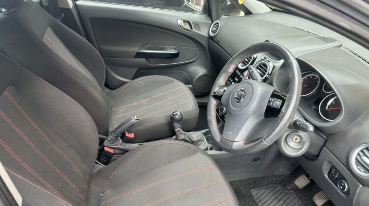 Vauxhall Corsa 1.2 2012 plate car