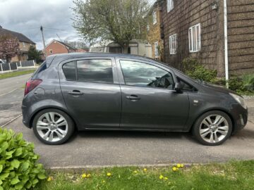 Vauxhall Corsa 1.2 2012 plate car