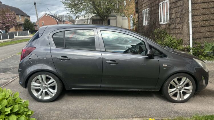 Vauxhall Corsa 1.2 2012 plate car