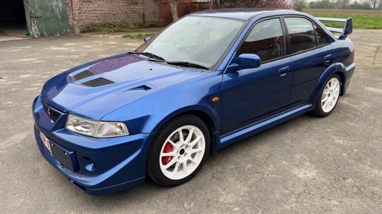 Mitsubishi evo 6.5 tommi makinen blue