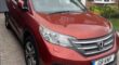 Honda CR-V SR i-DTEC 1.6 Diesel – 2014, Manual, sat nav, fully electric mirtirs, doors, A/C, PAS, C/C 125k miles, Full main dealer history. 11 months MOT, 2 owners. Excellent family SUV. Super Reliable, spacious, economical. 65mpg. Sat nav, reverse camera, parking sensors, heated seats, Bluetooth, hands free, cruise control, dual climate control, parking sensors. Electric fold in mirrors, Heated seats, Leather/Alcantra interior, Cd player, Drives superbly. £4695. Ive had this car for 10 years and never let me down. Very economical for a diesel and so spacious.paperwork for all services, mots & work done. Passion Red Private plates no