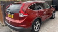Honda CR-V SR i-DTEC 1.6 Diesel – 2014, Manual, sat nav, fully electric mirtirs, doors, A/C, PAS, C/C 125k miles, Full main dealer history. 11 months MOT, 2 owners. Excellent family SUV. Super Reliable, spacious, economical. 65mpg. Sat nav, reverse camera, parking sensors, heated seats, Bluetooth, hands free, cruise control, dual climate control, parking sensors. Electric fold in mirrors, Heated seats, Leather/Alcantra interior, Cd player, Drives superbly. £4695. Ive had this car for 10 years and never let me down. Very economical for a diesel and so spacious.paperwork for all services, mots & work done. Passion Red Private plates no
