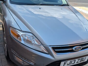 Ford Mondeo 2013, 2L Diesel, Titanium, Silver Grey