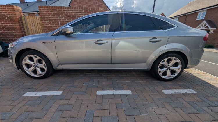 Ford Mondeo 2013, 2L Diesel, Titanium, Silver Grey