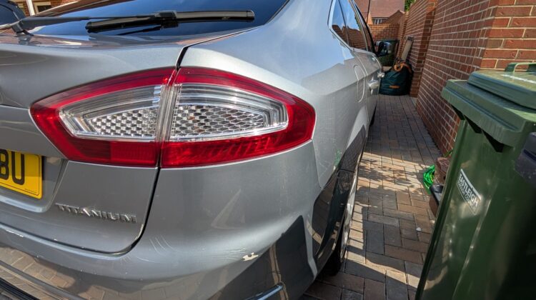 Ford Mondeo 2013, 2L Diesel, Titanium, Silver Grey