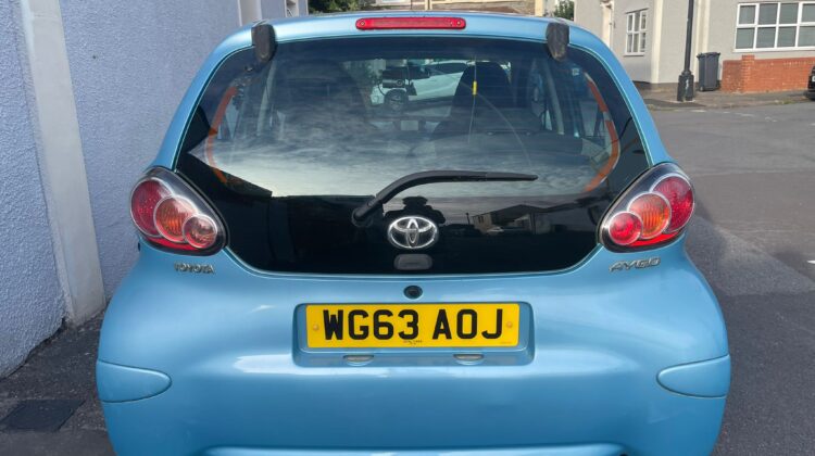 2013 Toyota Aygo in BS4 area