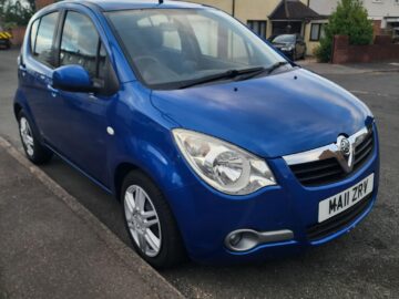 2011 Vauxhall agila S 1.0 litre eco FLEX 5dr manual