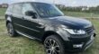 Black Range Rover Sport